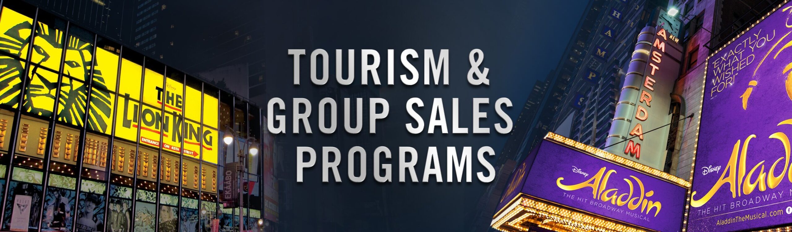 Tourism & Group Sales Programs