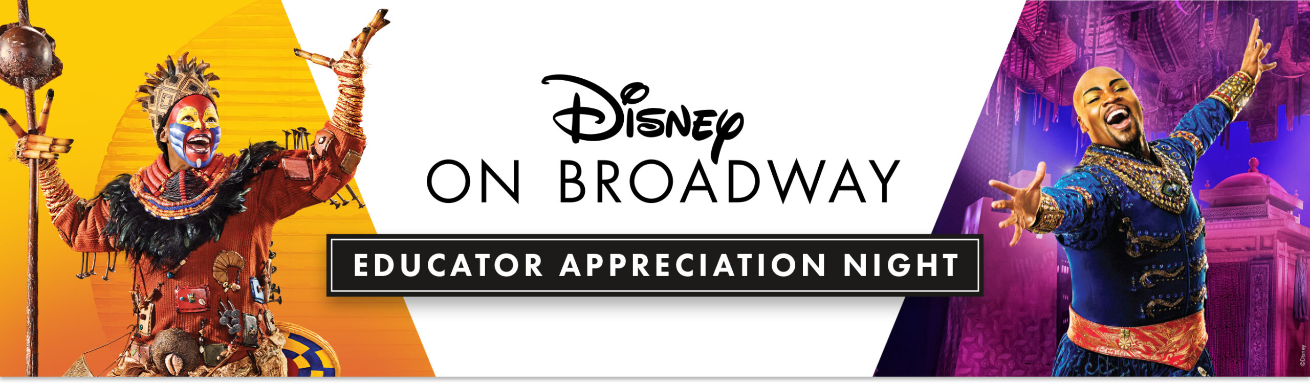 Disney on Broadway Educator Appreciation Night